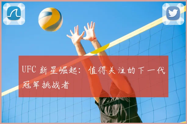 UFC 新星崛起：值得关注的下一代冠军挑战者